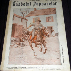 1915 RAZBOIUL POPOARELOR Nr. 45 - revista Primul Razboi Mondial WW1, Ion Gorun