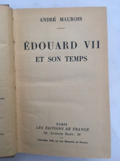 Andre Maurois, Edouard VII et son temps foto
