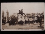 BUCURESTI - STATUIA LUI MIHAI VITEAZU - - CARTE POSTALA ANUL 1926