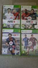 vand pachet 4 jocuri fifa xbox 360 foto