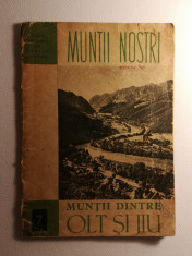 Colectia Muntii Nostri, Nr.7, Muntii dintre Olt si Jiu foto