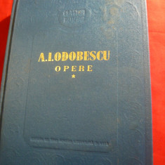 Al. Odobescu - Opere vol 1 Ed. ESPLA 1954 ,ingrijita de Tudor Vianu