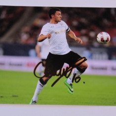 Foto cu autograf jucatorul de fotbal Constantin BUDESCU (Astra, Steaua)