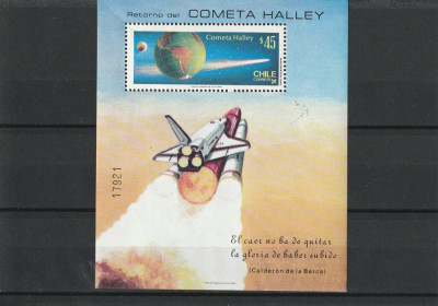 Cometa Haley 22 EM catalog ,Chile. foto