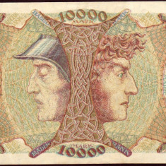 SV * Germania 10.000 MARCI / 10000 MARK 1923 * NOTGELD MANNHEIM * AUNC++