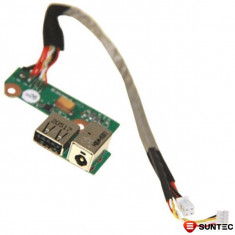 Mufa alimentare + USB HP Pavilion DV6000 DDAT8APB3001708 / DDAT8APB2004507 65W foto