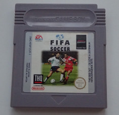 Card caseta Nintendo GameBoy FIFA International Soccer primul joc EA foto