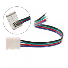 Conector Alimentare 4 Fire 12V RGB foto