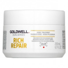 Goldwell Dualsenses Rich Repair 60sec Treatment masca pentru par uscat si deteriorat 200 ml foto