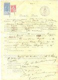 Z305 DOCUMENT VECHI -SCOALA COMERCIALA , BRAILA - ALEX. NICOLESCU -AN 1925