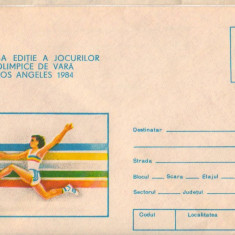 IP 9861 INTREG POSTAL: A XXIII-a EDITIE A JO VARA, LOS ANGELES '84. TRIPLU SALT