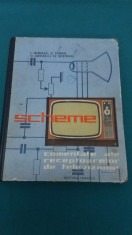 SCHEME COMENTATE ALE RECEPTOARELOR DE TELEVIZIUNE/ L. BUBULEAC/ 1963 foto