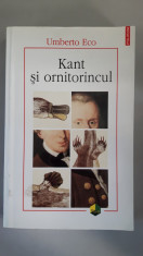 Umberto Eco - Kant si ornitorincul foto