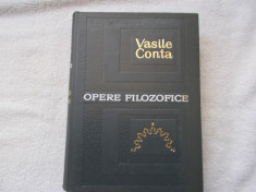 Vasile Conta - Opere filozofice foto