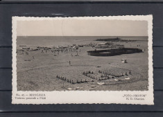 MANGALIA VEDERE GENERALA A PLAJII FOTO-AMATOR H.D.OHANIAN CIRCULATA 1935 foto