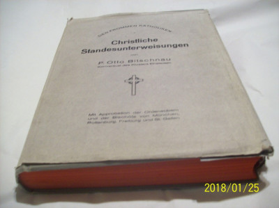 christliche standesunterweisungen-[cursuri crestine]-o. bitschau 1926 foto