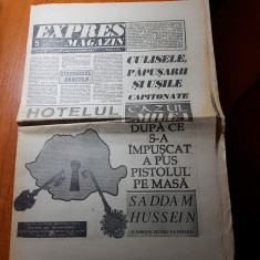 expres magazin 23-29 august 1990-articol despre sinuciderea lui vasile milea