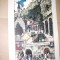 St. Petersfriedhof u. Stiftskeller Salzburg Austria gravura color veche carton