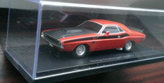 Macheta Dodge Challenger T/A 1970 - BOS Models noua, scara 1:43 foto