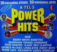 K-Tel&amp;#039;s Power Hits (1975, K-Tel TG 121) disc vinil compilatie pop/rock/disco foto