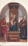 (A) carte postala(ilustrata)-PICTURI -Litho-Raphael Sanzio