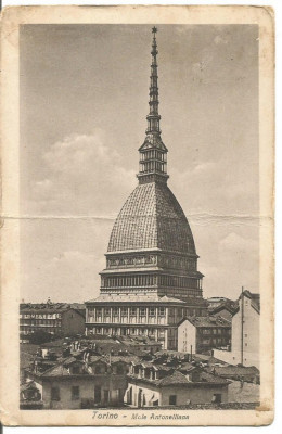 (A) carte postala(ilustrata)-ITALIA -Torino-Mole Antonelliana foto