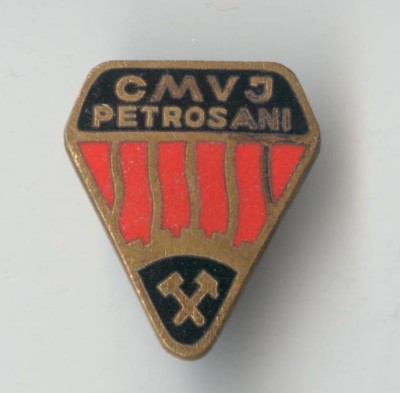 Insigna MINERIT - CMVJ Combinat Minier Petrosani foto