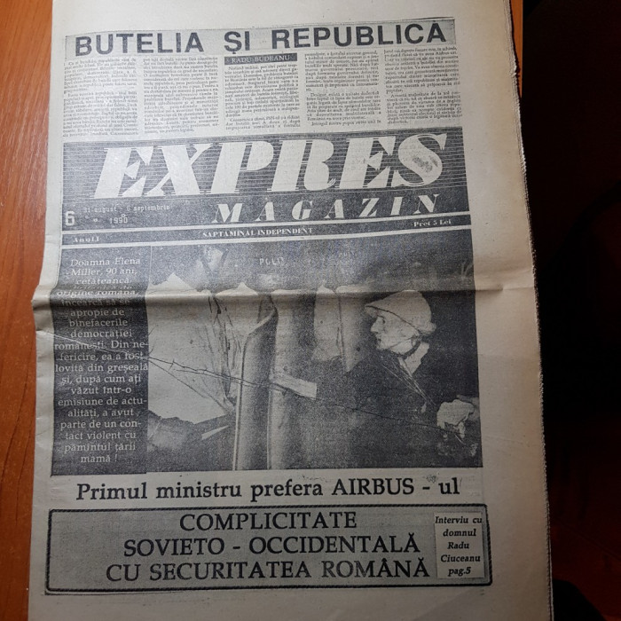 expres magazin 31 august- 6 septembrie 1990-articol despre maresalul antonescu