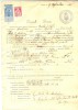 Z336 DOCUMENT VECHI -SCOALA COMERCIALA , BRAILA - ENACHE I. NUTU -AN 1925