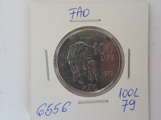 6556 ITALIA 100 LIRE 1979 FAO foto