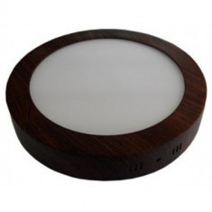 Spot LED 6W Rotund Aplicat Wenge foto