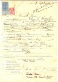 Z339 DOCUMENT VECHI -SCOALA COMERCIALA , BRAILA - ELENA L. VAVULIN -AN 1925