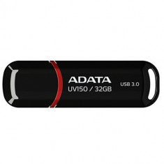 Stick memorie USB A-DATA DashDrive UV150, 32GB, USB 3.0, Negru foto