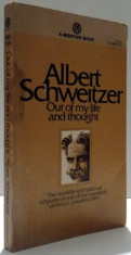 OUT OF MY LIFE AND THOUGHT by ALBERT SCHWEITZER , 1961 foto