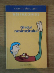 GHIDUL NESIMTITULUI de RADU PARASCHIVESCU , 2006 foto