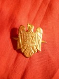 Insigna Militara Sapca - Stema Romania h= 3,5 cm