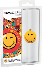 PEN DRIVE 8GB EMTEC USB 2.0 SMILEY foto