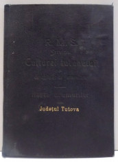 HARTA CAILOR DE COMUNICATIE DIN JUDETUL TUTOVA IN ANUL 1903 foto