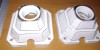 LOT 2 SUPORTURI POSTAMENT VECHI PENTRU LAMPI , CERAMICA / PORTELAN - INTERBELICE, 37, Negru