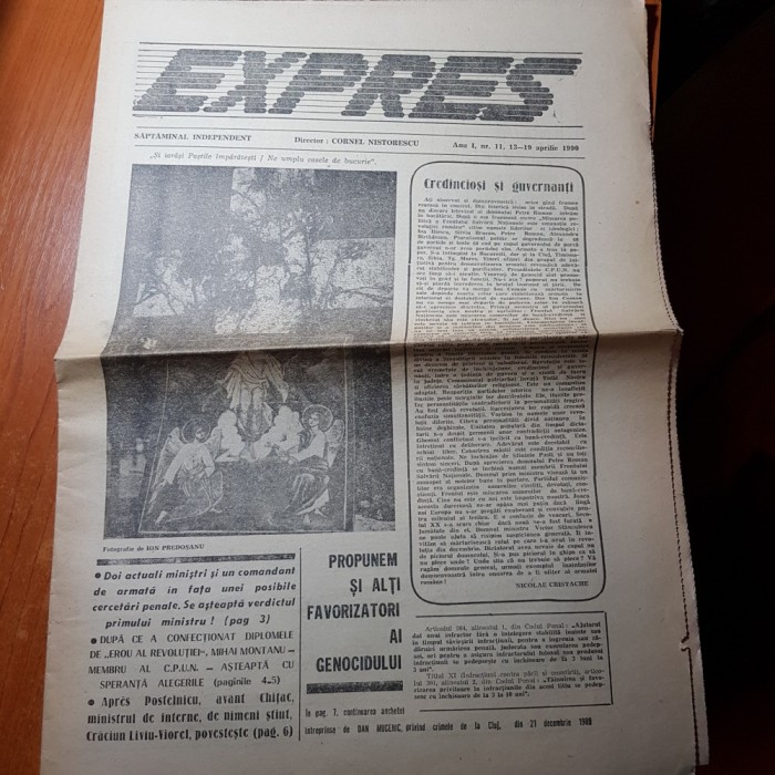 ziarul expres 13-19 aprilie 1990-art. pe cine alegem in 20 mai