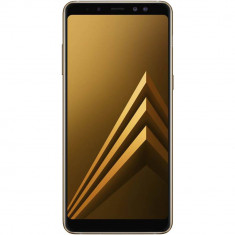 Smartphone Samsung Galaxy A8 Plus 2018 A730FD 64GB Dual Sim 4G Gold foto