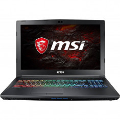 Laptop MSI GP62MVR 7RFX Leopard Pro 15.6 inch FHD Intel Core i7-7700HQ 16GB DDR4 1TB HDD 128GB SSD nVidia GeForce GTX 1060 3GB Black foto