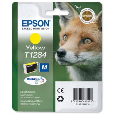 Consumabil Epson Cartus Singlepack Yellow T1284 foto
