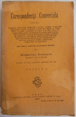 CORESPONDENTA COMERCIALA INTOCMITA CONFORM PROGRAMEI OFICIALE de ROMULUS IONASCU, EDITIA I 1907 foto