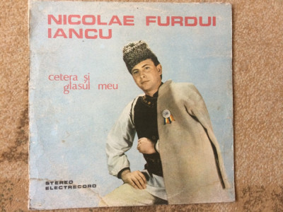 nicolae furdui iancu cetera si glasul meu disc vinyl lp muzica populara folclor foto