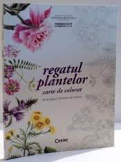 REGATUL PLANTELOR CARTE DE COLORAT 44 DE PLANSE BOTANICE DE COLECTIE foto