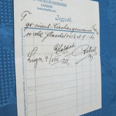 Patzel Lugoj-Act vechi de Mester-09 08 1911, 15_12 cm.