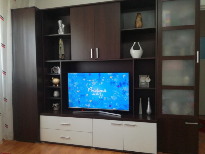 Mobila Living Wenge Cu Alb Arhiva Okazii Ro