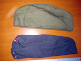 LOT 2 BONETA / BONETE MILITARE VECHI, 37, Negru