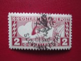 TIMBRE CEHOSLOVACIA OCUP AUSTRIA SERIE NESTAMPILATA